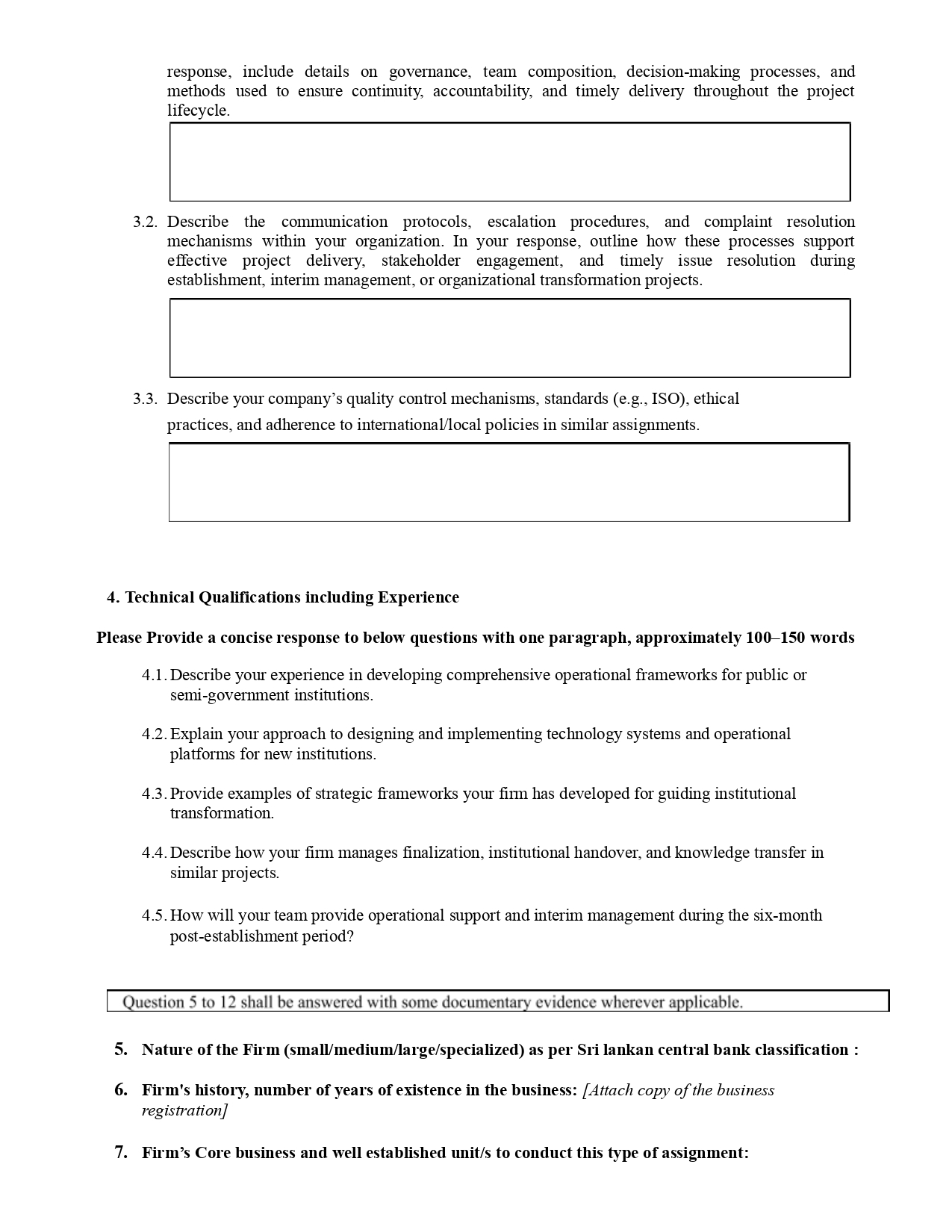 Form - GOVETECH
